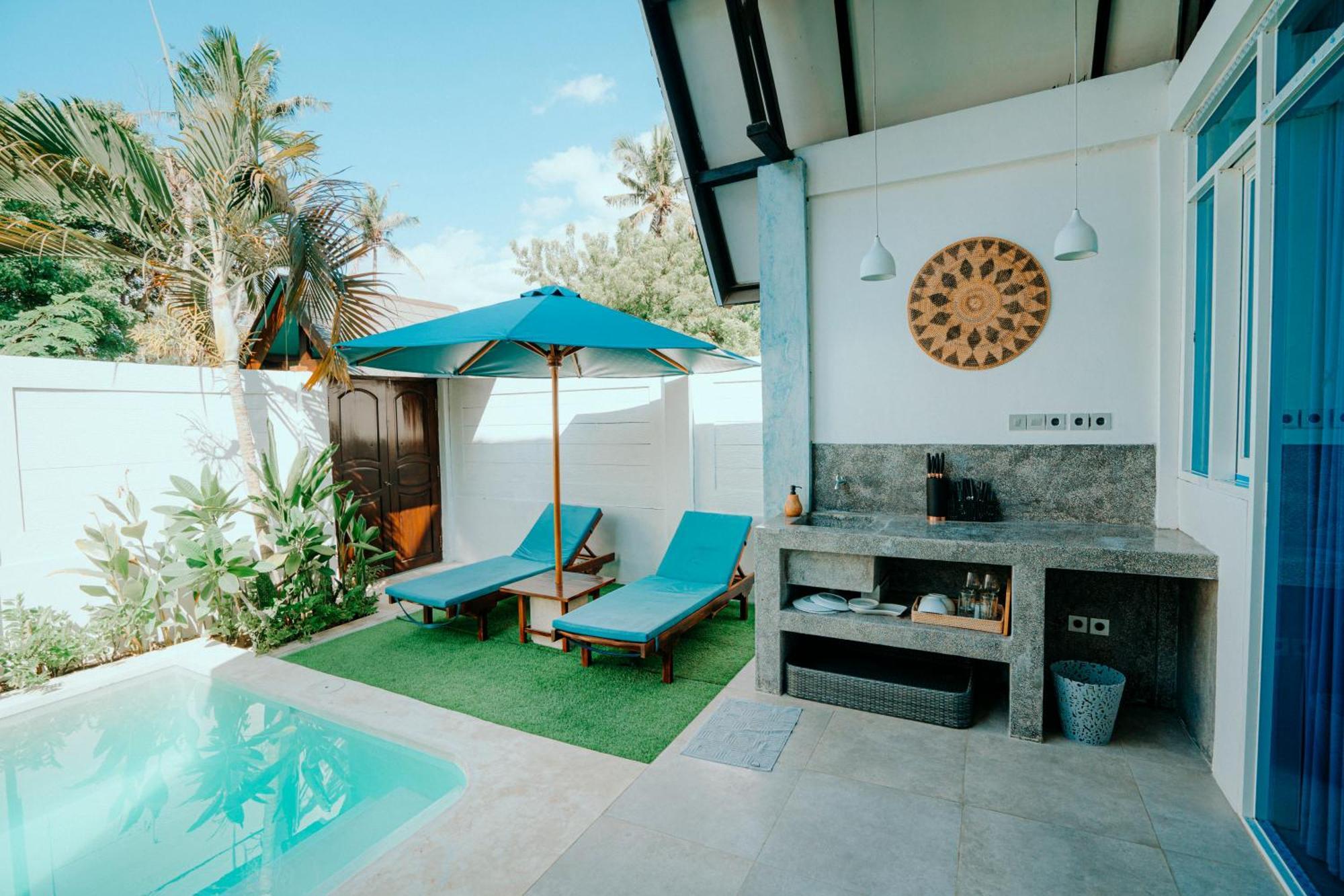 Atties Villa Gili Air Dış mekan fotoğraf